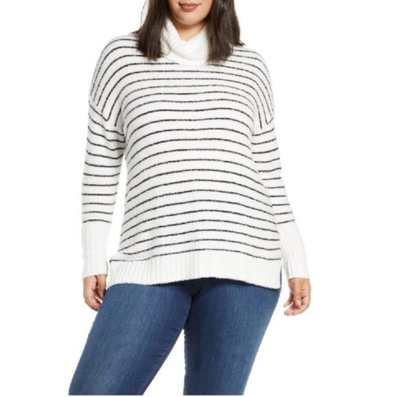 CASLON Cozy Relaxed Turtleneck Sweater - Picture 1 of 2